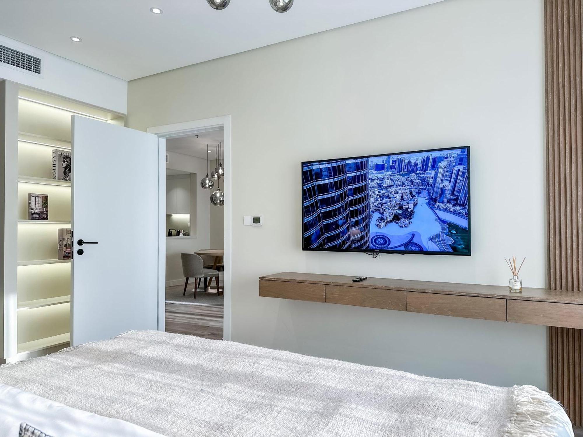 Relaxing 1 Bedroom Apartment At 5 Star Resort ดูไบ ภายนอก รูปภาพ
