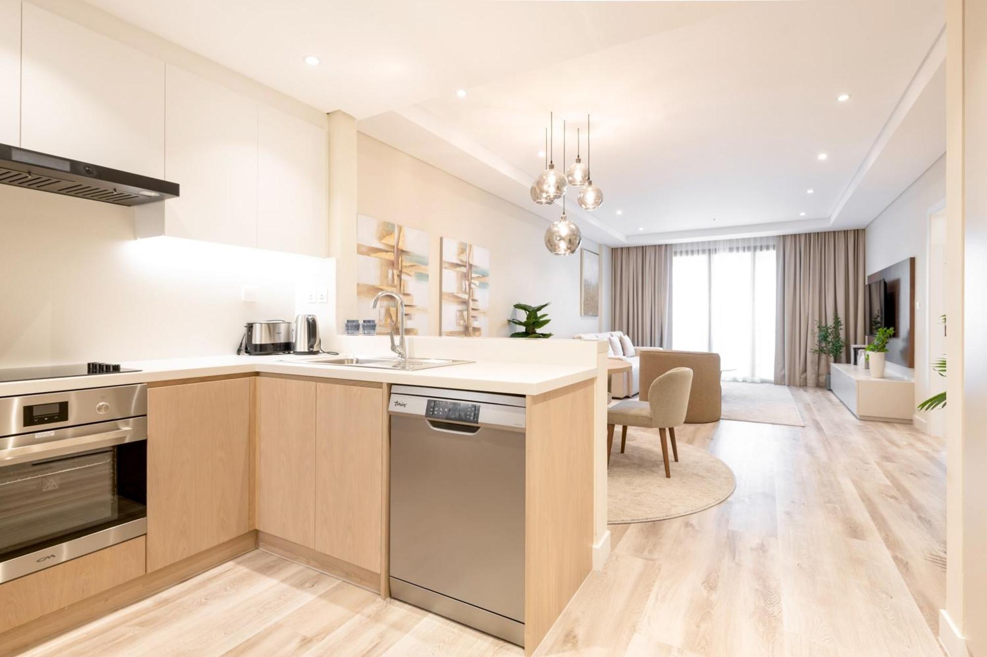 Relaxing 1 Bedroom Apartment At 5 Star Resort ดูไบ ภายนอก รูปภาพ