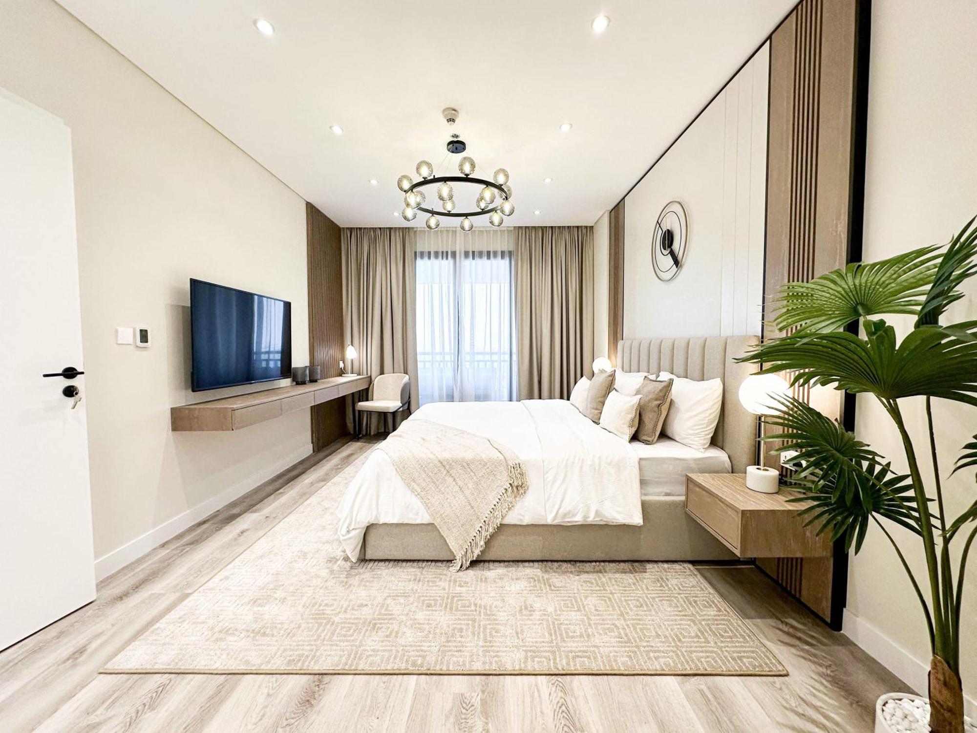 Relaxing 1 Bedroom Apartment At 5 Star Resort ดูไบ ภายนอก รูปภาพ