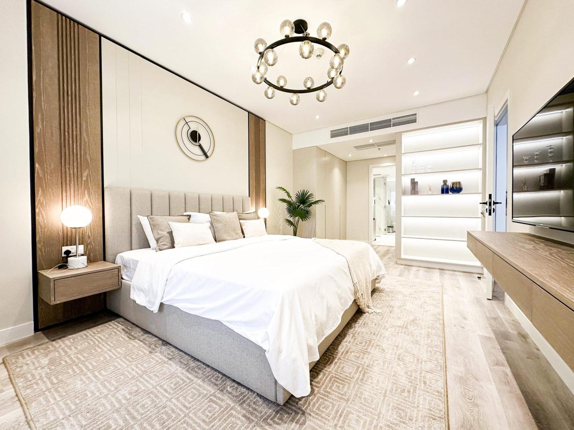 Relaxing 1 Bedroom Apartment At 5 Star Resort ดูไบ ภายนอก รูปภาพ