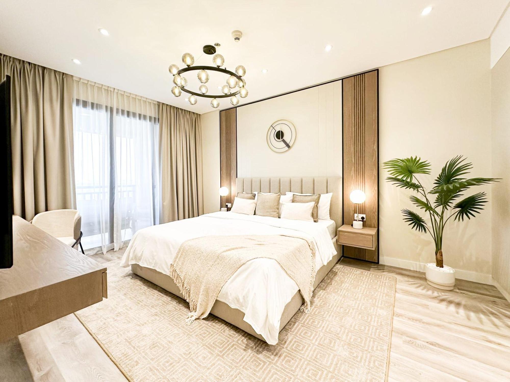 Relaxing 1 Bedroom Apartment At 5 Star Resort ดูไบ ภายนอก รูปภาพ